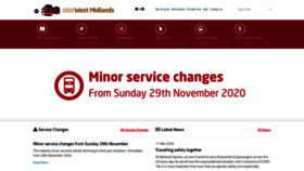 What Nxbus.co.uk website looked like in 2020 (5 years ago)