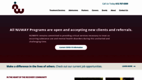 What Nuway.org website looked like in 2020 (3 years ago)