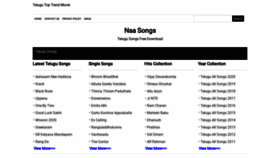 What Naasongsnew.com website looked like in 2020 (3 years ago)