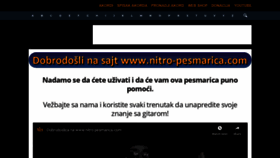 What Nitro-pesmarica.com website looked like in 2020 (3 years ago)
