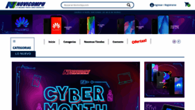 What Novicompu.com website looked like in 2020 (3 years ago)