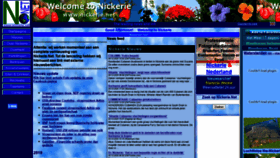 What Nickerie.net website looked like in 2020 (3 years ago)