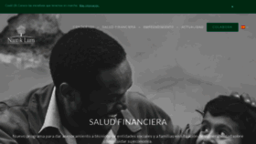 What Nantiklum.org website looked like in 2020 (3 years ago)