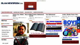 What Newslineislam.com website looked like in 2020 (3 years ago)
