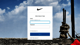 What Nike.workvivo.com website looked like in 2020 (3 years ago)