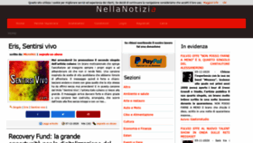 What Nellanotizia.net website looked like in 2020 (3 years ago)