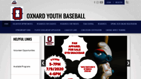 What Northsideyouthbaseball.org website looked like in 2020 (3 years ago)