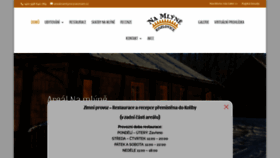 What Na-mlyne.cz website looked like in 2020 (3 years ago)