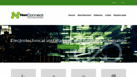 What Netconnect.be website looked like in 2020 (4 years ago)