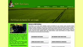 What Nsmfertilisers.com website looked like in 2020 (3 years ago)