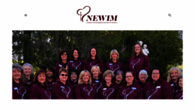 What Newim.org website looked like in 2020 (3 years ago)