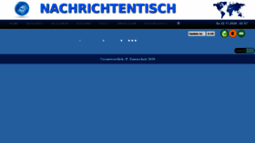What Nachrichtentisch.de website looked like in 2020 (3 years ago)