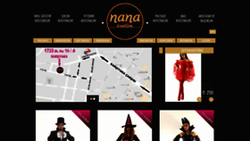 What Nanakostum.com website looked like in 2020 (3 years ago)
