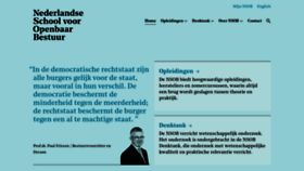 What Nsob.nl website looked like in 2020 (3 years ago)