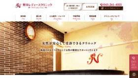 What Noi-ladies.jp website looked like in 2020 (3 years ago)