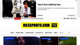 What Nilesports.com website looked like in 2020 (3 years ago)