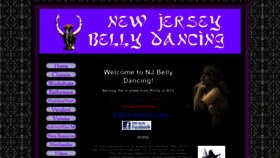 What Njbellydancing.org website looked like in 2020 (3 years ago)