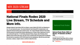 What Nfrstream.com website looked like in 2020 (3 years ago)