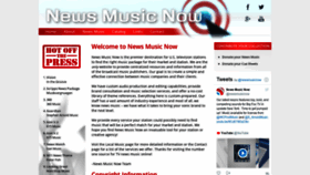 What Newsmusicnow.com website looked like in 2020 (3 years ago)