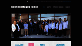 What Noorcommunityclinic.weebly.com website looked like in 2020 (3 years ago)