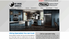 What Nyvikingservice.com website looked like in 2020 (3 years ago)