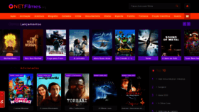 What Netfilmes.org website looked like in 2020 (3 years ago)