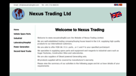 What Nexustradingltd.com website looked like in 2020 (3 years ago)