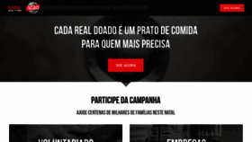 What Natalsemfome.org.br website looked like in 2020 (3 years ago)