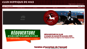 What Nicecheval.com website looked like in 2020 (3 years ago)