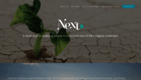 What Nextltd.com website looked like in 2020 (3 years ago)