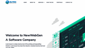 What Nextwebgen.com website looked like in 2020 (3 years ago)