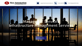 What Niceautomation.in website looked like in 2020 (5 years ago)