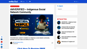 What Nnu.ng website looked like in 2020 (4 years ago)