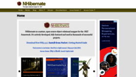 What Nhibernate.info website looked like in 2020 (4 years ago)