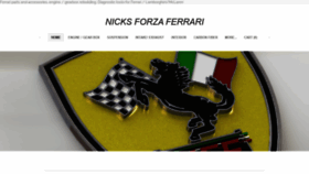 What Nicksforzaferrari.net website looked like in 2020 (3 years ago)