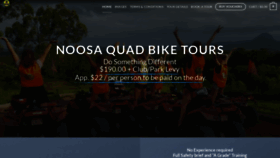What Noosaquadbikes.com website looked like in 2020 (3 years ago)