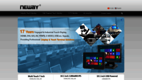What Neway.me website looked like in 2020 (3 years ago)