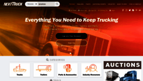 What Nexttruckonline.com website looked like in 2020 (3 years ago)