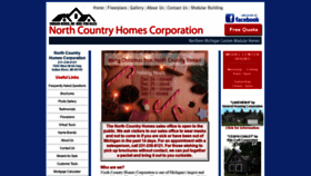 What Northcountryhomescorp.com website looked like in 2020 (3 years ago)