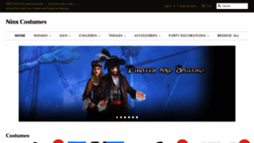 What Ninxcostumes.com.au website looked like in 2020 (3 years ago)