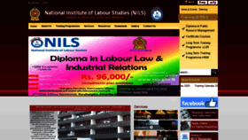 What Nils.gov.lk website looked like in 2020 (3 years ago)