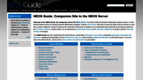 What Neos-guide.org website looked like in 2020 (3 years ago)