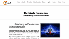 What Nisala.org website looked like in 2020 (3 years ago)