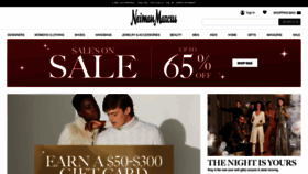 What Neimanmarcus.com website looked like in 2020 (3 years ago)