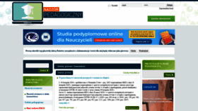 What Nadzor-pedagogiczny.pl website looked like in 2020 (3 years ago)