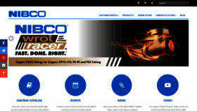 What Nibco.com website looked like in 2020 (3 years ago)