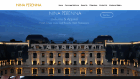 What Ninaperenna.com website looked like in 2020 (3 years ago)