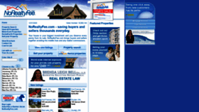 What Norealtyfee.com website looked like in 2020 (3 years ago)
