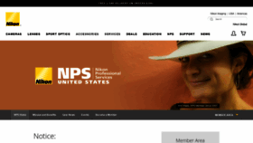 What Nikonpro.com website looked like in 2021 (3 years ago)