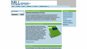 What Nall.nl website looked like in 2021 (3 years ago)